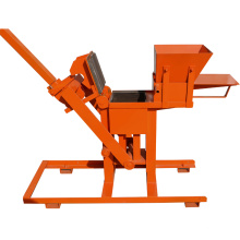 Manual clay interlocking brick machine in nigeria soil brick molding machine FL1-40